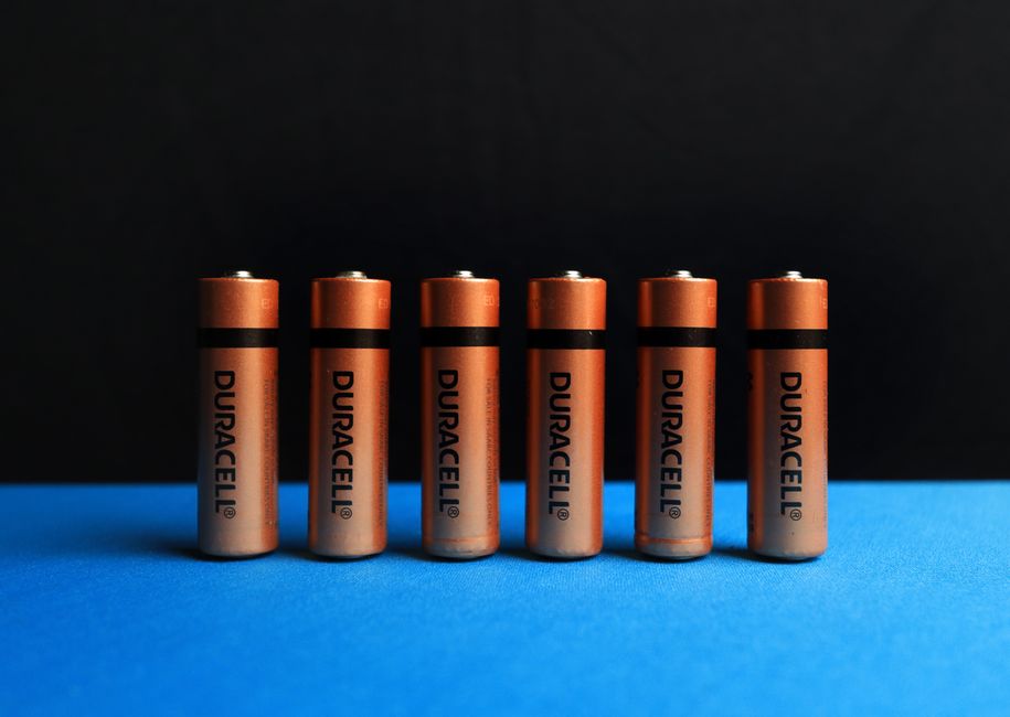 Modern home battery energy storage system mounted on a wall